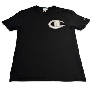 Champion Men's Black T-Shirt Size Small